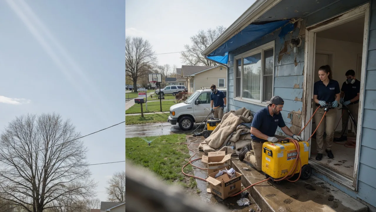 Basement Flood Cleanup in Chelmsford, MA near me